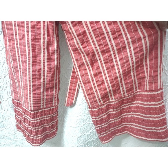 Ett:twa Anthropologie Womens Robin Cropped Jumpsuit Sz XS Wide Leg Coastal Boho - Picture 16 of 16